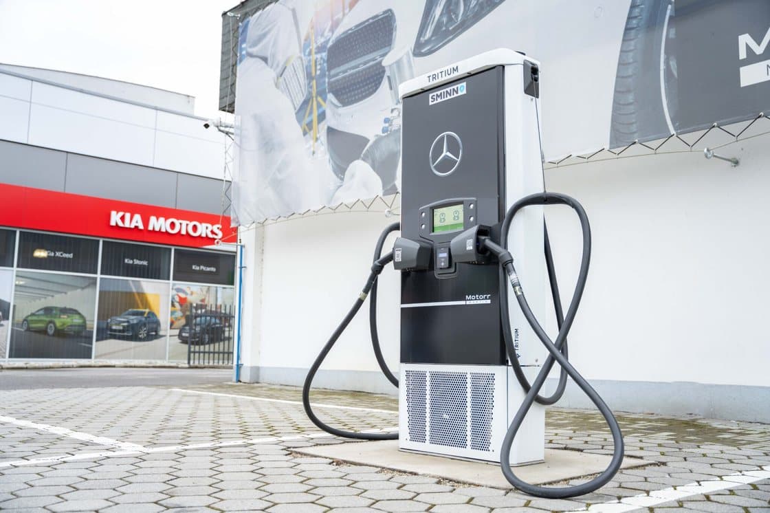 Ladestation für ein Firmengelände
