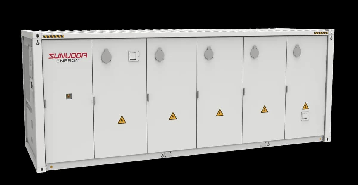 Batteriespeicher im Container